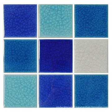 Bathroom Porcelain Crackle Glass Mosaic Tile Backsplash